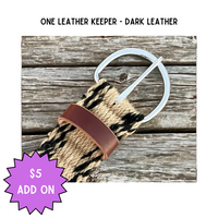 Add on - One Leather Keeper