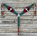 Woven Mohair Breast Collar #9103