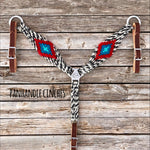 Woven Mohair Breast Collar #9202