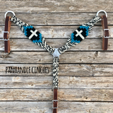 Woven Mohair Breast Collar #9101